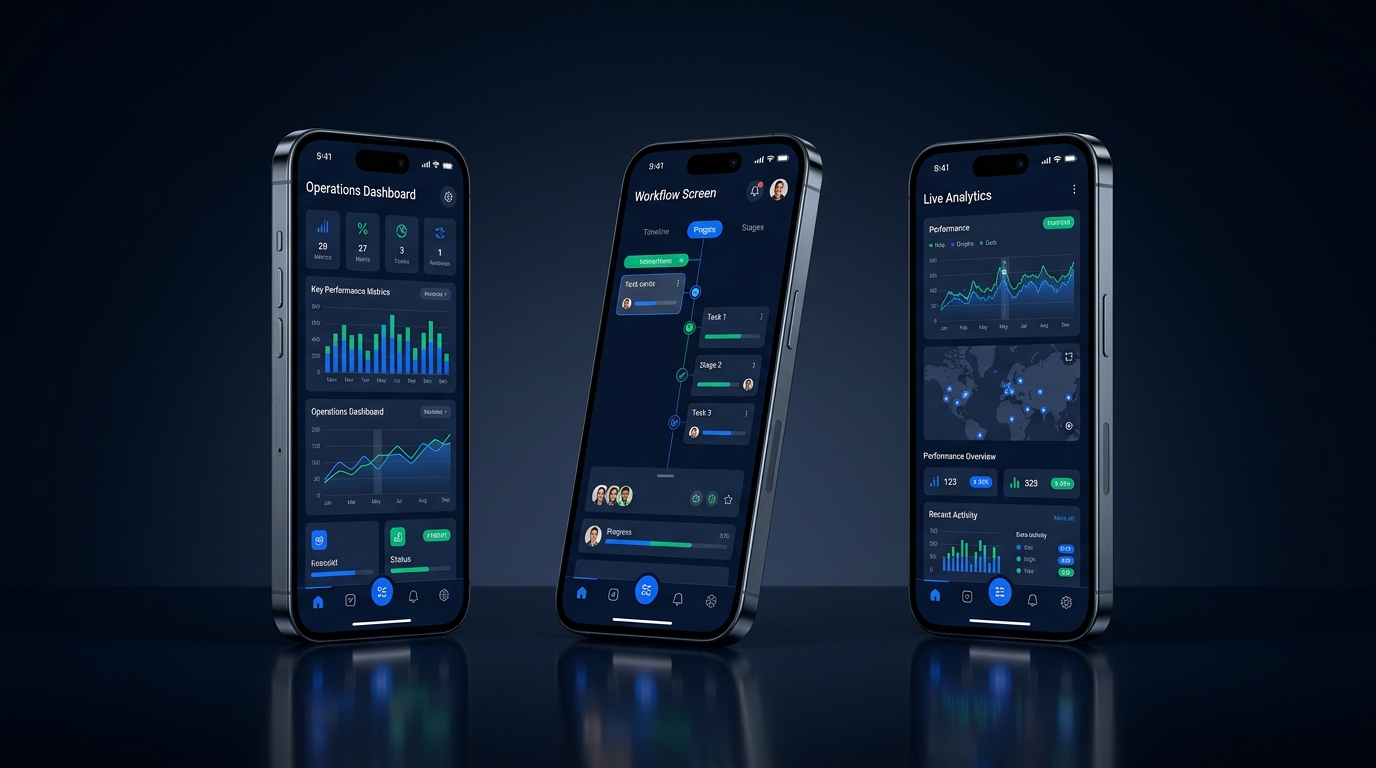 Mobile Operations and Field Service Application Engineered by Industrus Tech