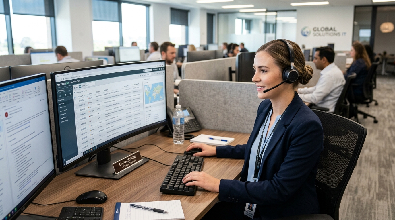 Industrus Tech IT Service Desk Specialist Managing Enterprise Ticket Operations